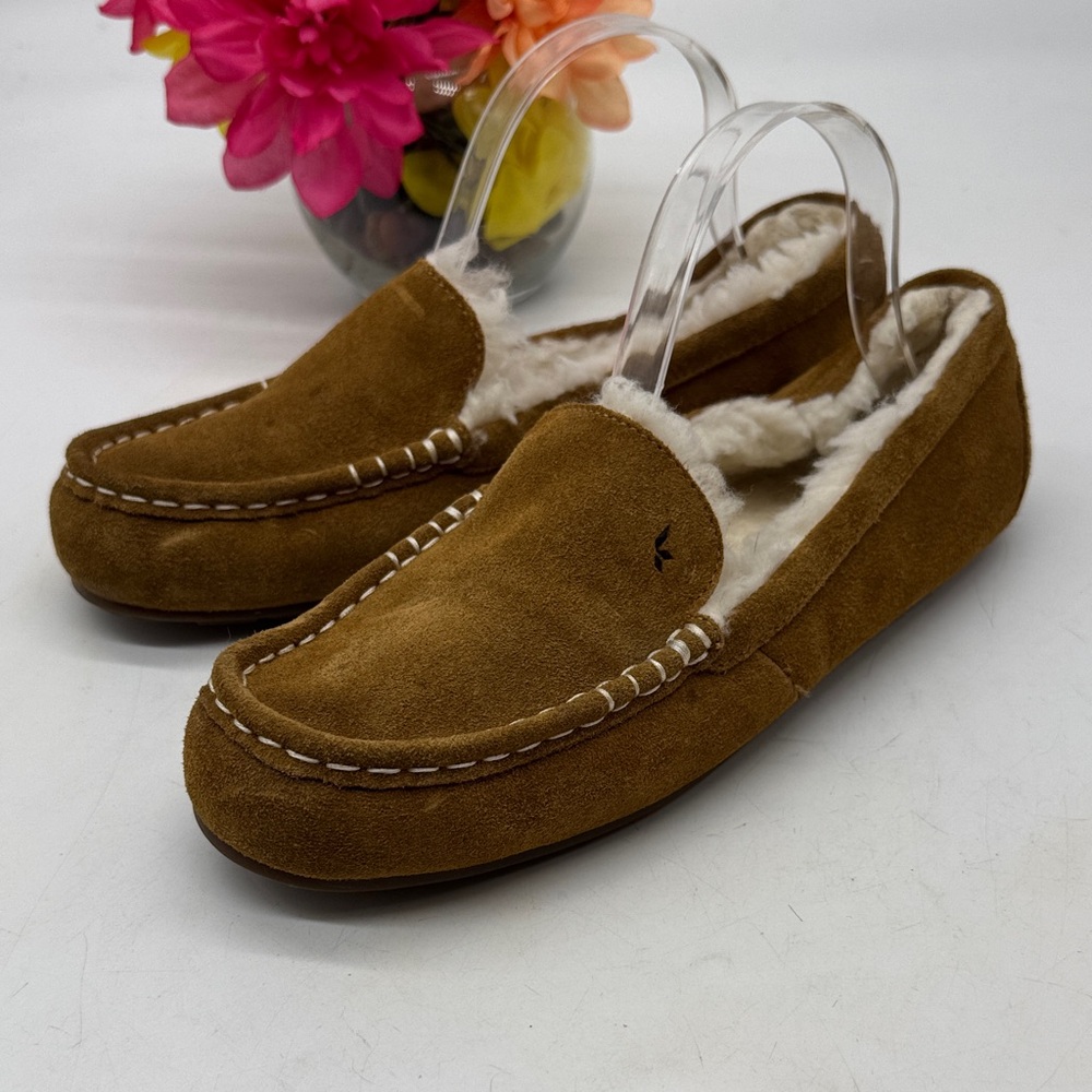 Koolaburra Men's Tan Suede Slippers Size 10 MCL9421G